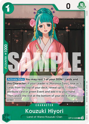 Kouzuki Hiyori (OP12-028) [Starter Deck 32: GREEN Roronoa Zoro]