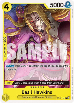 Basil Hawkins (OP10-109) [Starter Deck 36: YELLOW Eustass”Captain”Kid]