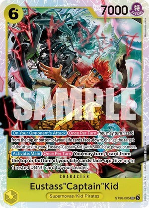 Eustass"Captain"Kid (ST36-005) [Starter Deck 36: YELLOW Eustass”Captain”Kid]