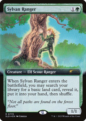 Sylvan Ranger (779) [Secret Lair Drop] [Extended Art]