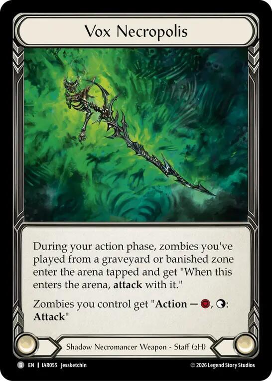 Vox Necropolis (IAR055) [Usurp the Shadow Throne]