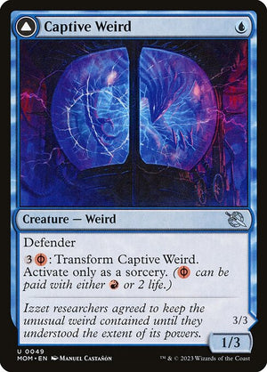 Captive Weird // Compleated Conjurer (49) [March of the Machine]