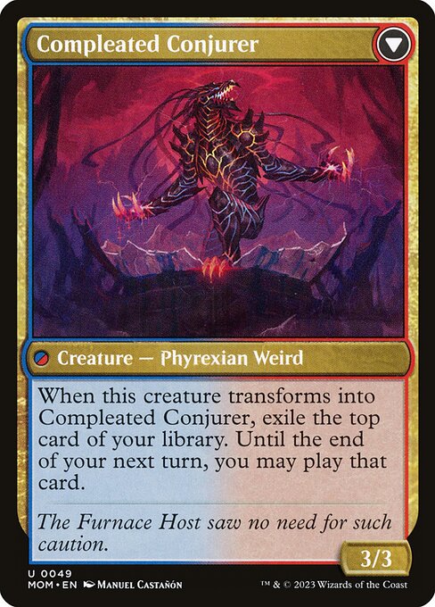Captive Weird // Compleated Conjurer (49) [March of the Machine]