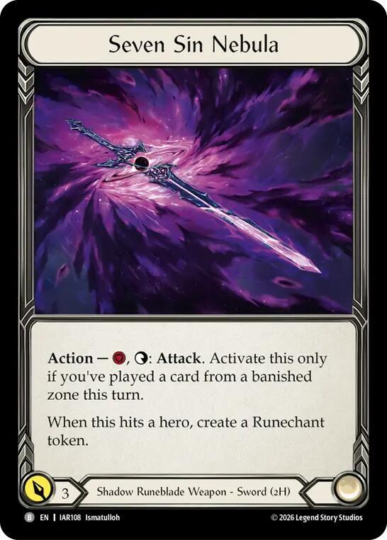 Seven Sin Nebula (IAR108) [Usurp the Shadow Throne]