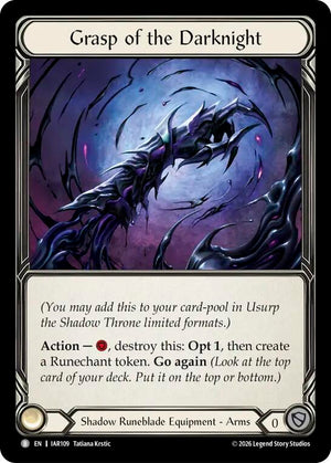 Grasp of the Darknight (IAR109) [Usurp the Shadow Throne]