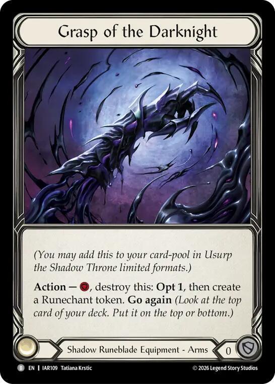 Grasp of the Darknight (IAR109) [Usurp the Shadow Throne]