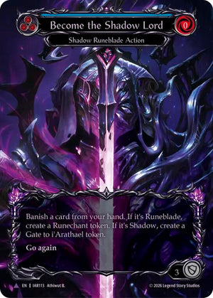 Become the Shadow Lord (Marvel) (IAR113) [Usurp the Shadow Throne]