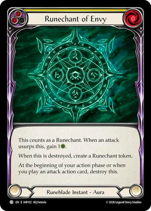 Runechant of Envy (IAR152) [Usurp the Shadow Throne]