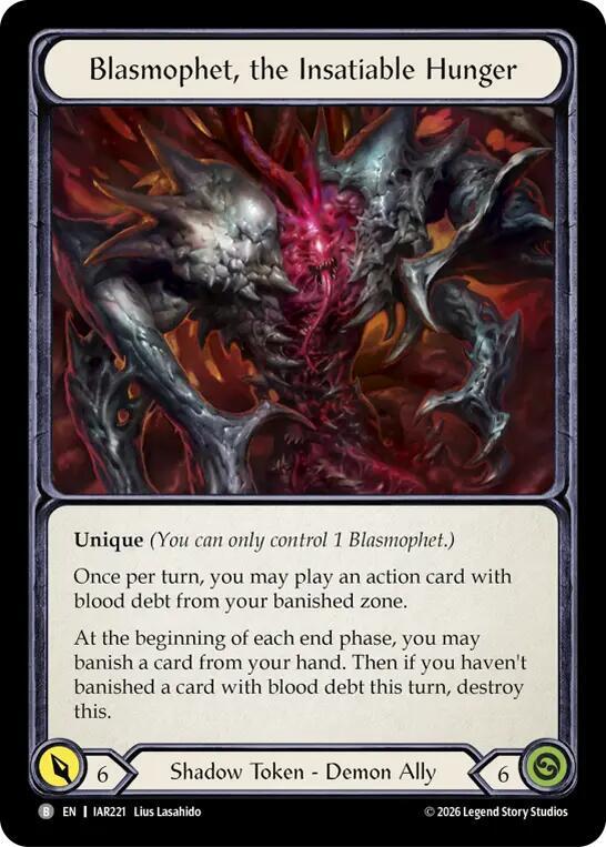 Blasmophet, the Insatiable Hunger (IAR221) [Usurp the Shadow Throne]