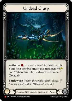 Undead Grasp (AMA005) [Armory Deck: Malice]