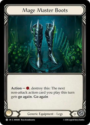 Mage Master Boots (AMA006) [Armory Deck: Malice]