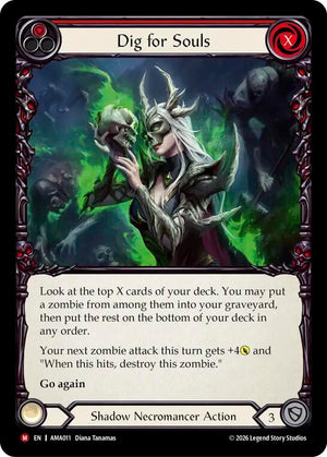 Dig for Souls (Red) (AMA011) [Armory Deck: Malice]