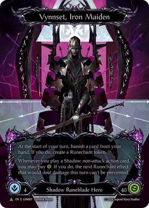 Vynnset, Iron Maiden (Marvel) - CON007 [Flesh and Blood Promo Cards]
