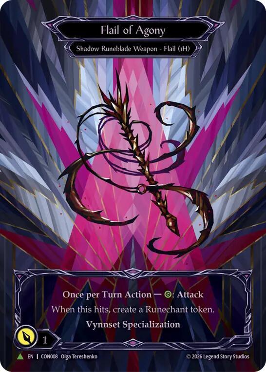 Flail of Agony (Marvel) - CON008 [Flesh and Blood Promo Cards]