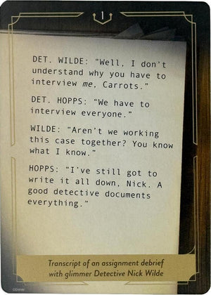 Whispers in the Well Case File Cards (1 of 18) [Whispers in the Well]