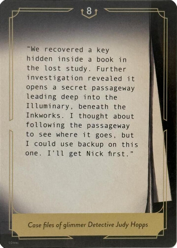 Whispers in the Well Case File Cards (8 of 18) [Whispers in the Well]