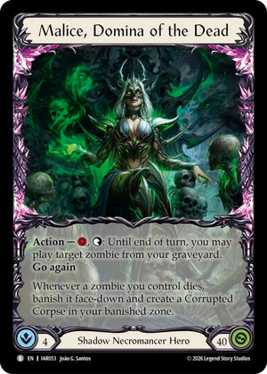 Malice, Domina of the Dead (IAR053) [Usurp the Shadow Throne]