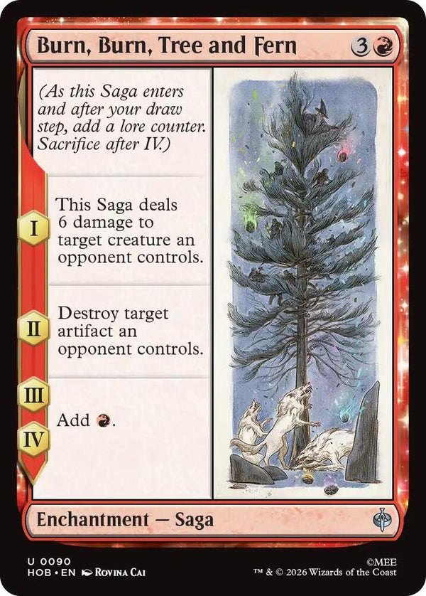 Burn, Burn, Tree and Fern (90) [The Hobbit]
