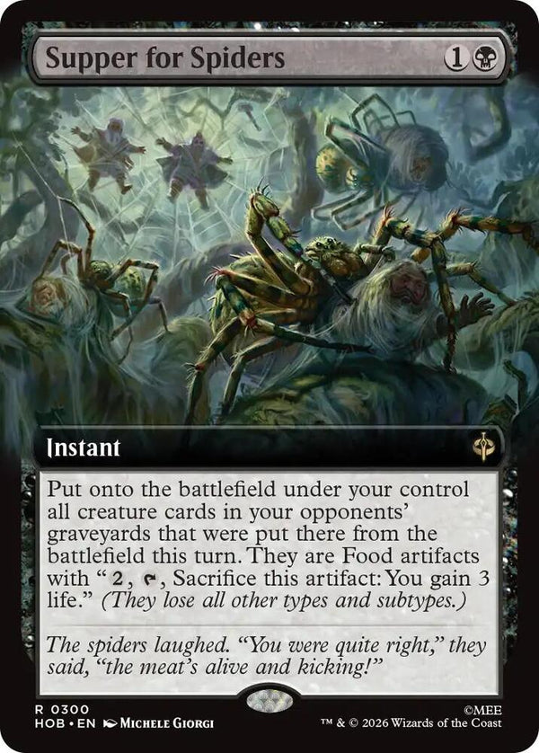 Supper for Spiders (Extended Art) (300) [The Hobbit]