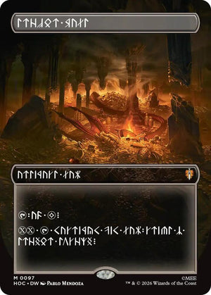 Treasure Vault (Borderless) (Dwarvish) (97) [The Hobbit: Eternal-Legal]
