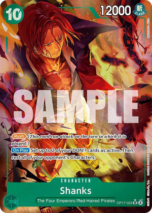 Shanks (022) (Alternate Art) (OP17-022) [The World's Strongest Warriors]