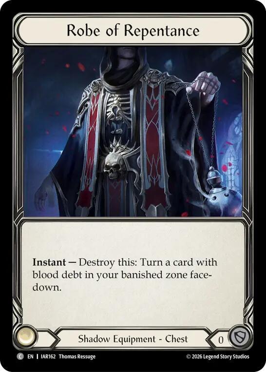 Robe of Repentance (IAR162) [Usurp the Shadow Throne Pre-release Cards]