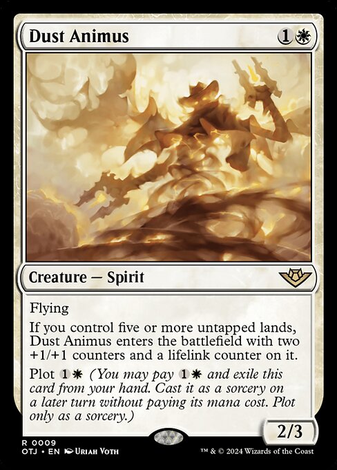 Dust Animus (9) [Outlaws of Thunder Junction]