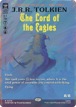 The Lord of the Eagles (Borderless) (Surge Foil) (276) [The Hobbit]