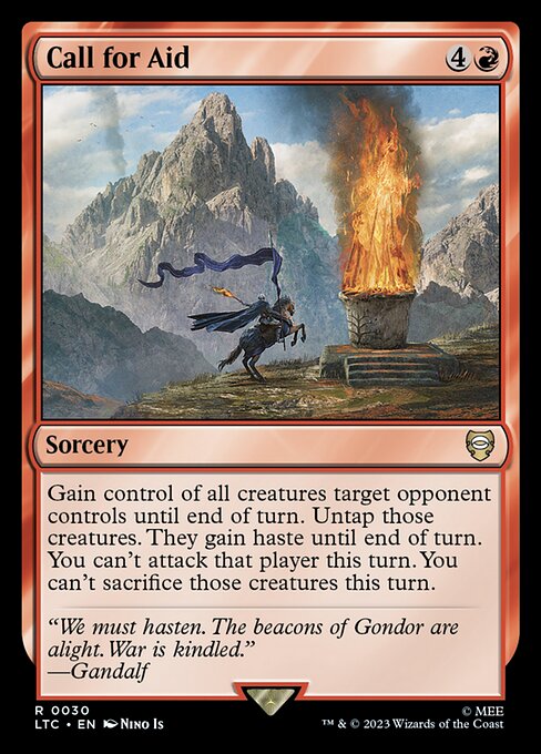 Call for Aid (30) [Tales of Middle-earth Commander]