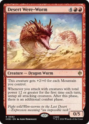 Desert Were-Worm (92) [The Hobbit]