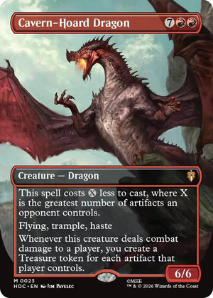 Cavern-Hoard Dragon (Borderless) (23) [The Hobbit: Eternal-Legal]