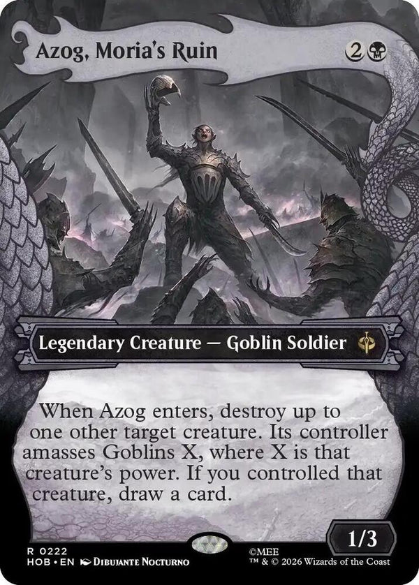 Azog, Moria's Ruin (Showcase) (222) [The Hobbit]