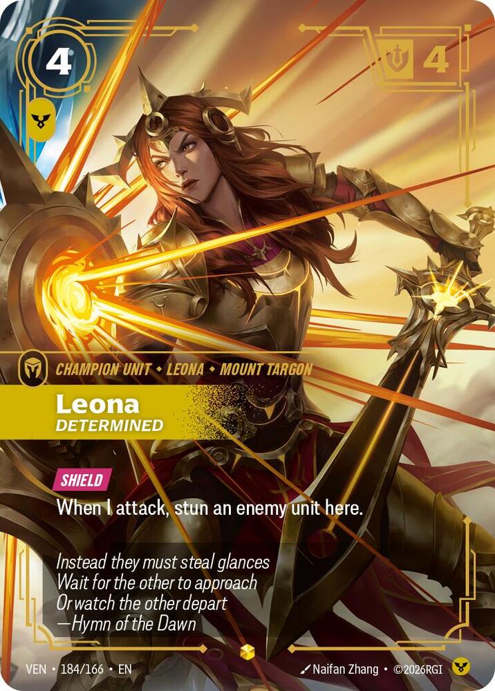 Leona, Determined (184/166) [Vendetta]