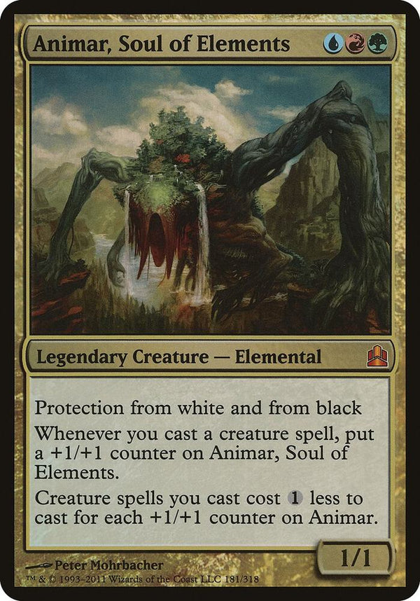 Animar, Soul of Elements (Commander) (181) [Oversize Cards]
