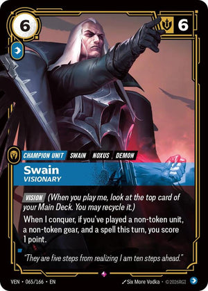 Swain, Visionary (065/166) [Vendetta]