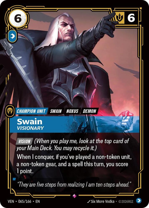 Swain, Visionary (065/166) [Vendetta]