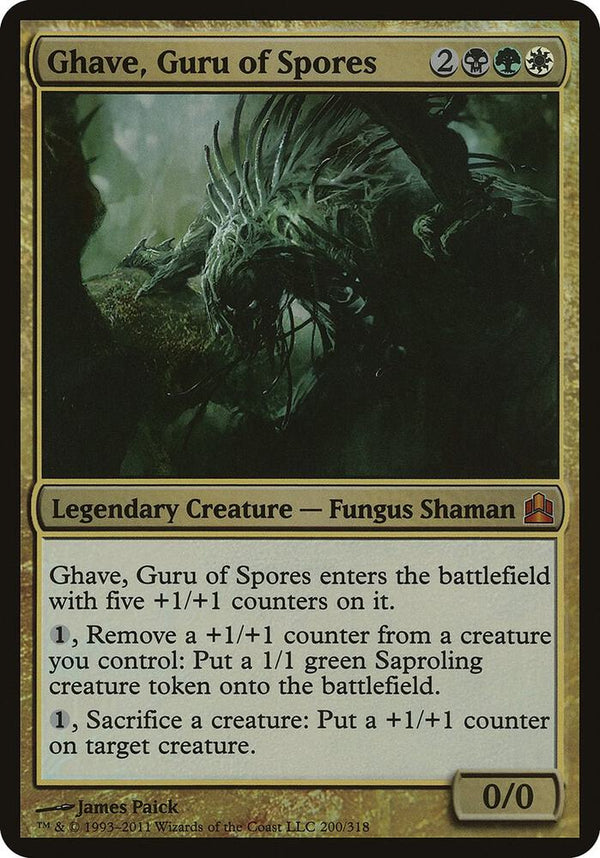 Ghave, Guru of Spores (Commander) (200) [Oversize Cards]