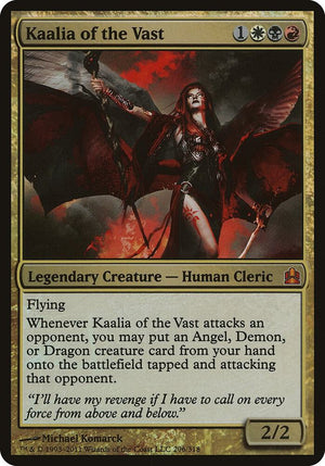 Kaalia of the Vast (Commander) (206) [Oversize Cards]