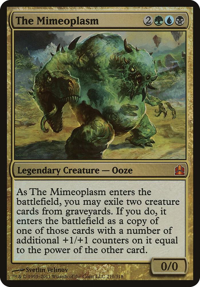 The Mimeoplasm (Commander) (210) [Oversize Cards]
