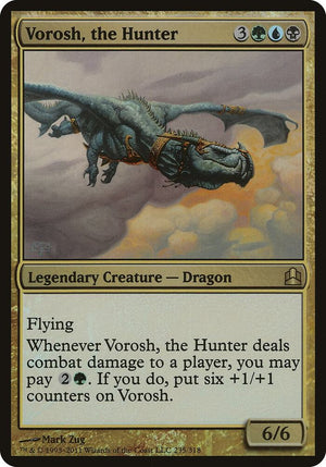 Vorosh, the Hunter (Commander 2011) [Oversize Cards]