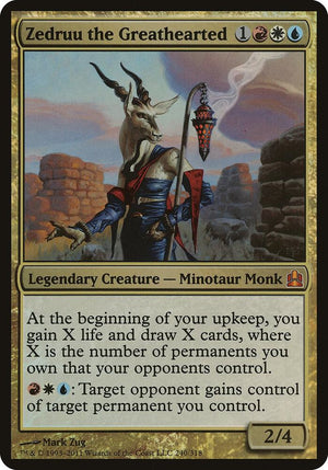 Zedruu the Greathearted (Commander) [Oversize Cards]