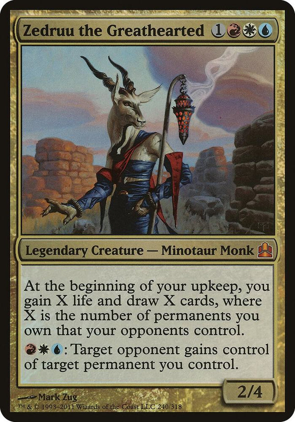 Zedruu the Greathearted (Commander) [Oversize Cards]