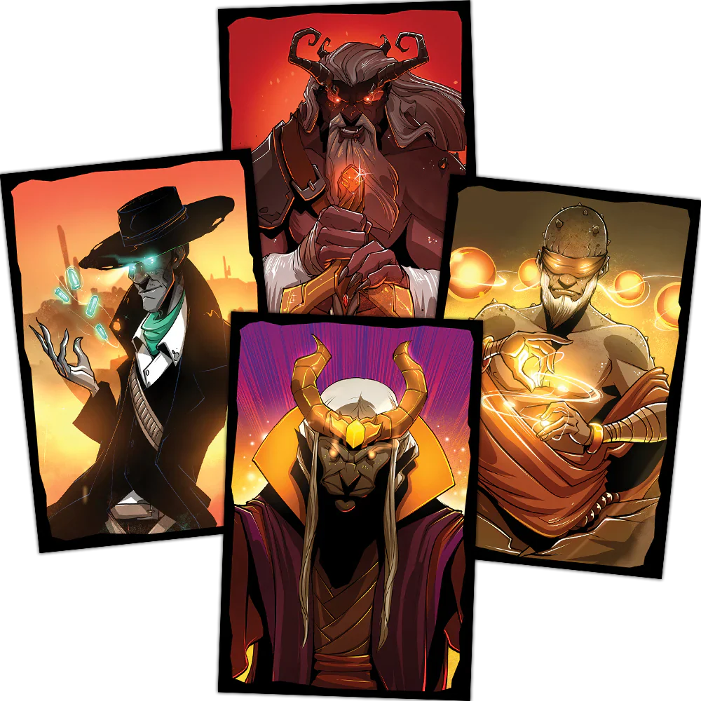 Dice Throne Adventures: Card Sleeves - Boss Deck Sleeves