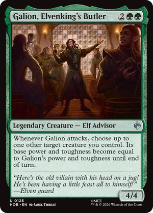 Galion, Elvenking's Butler (125) [The Hobbit]