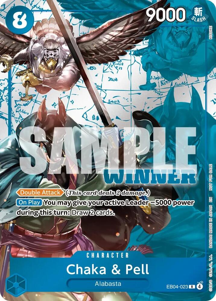 Chaka & Pell (Winner Pack 2026 Vol. 3) (EB04-023) [One Piece Promotion Cards]
