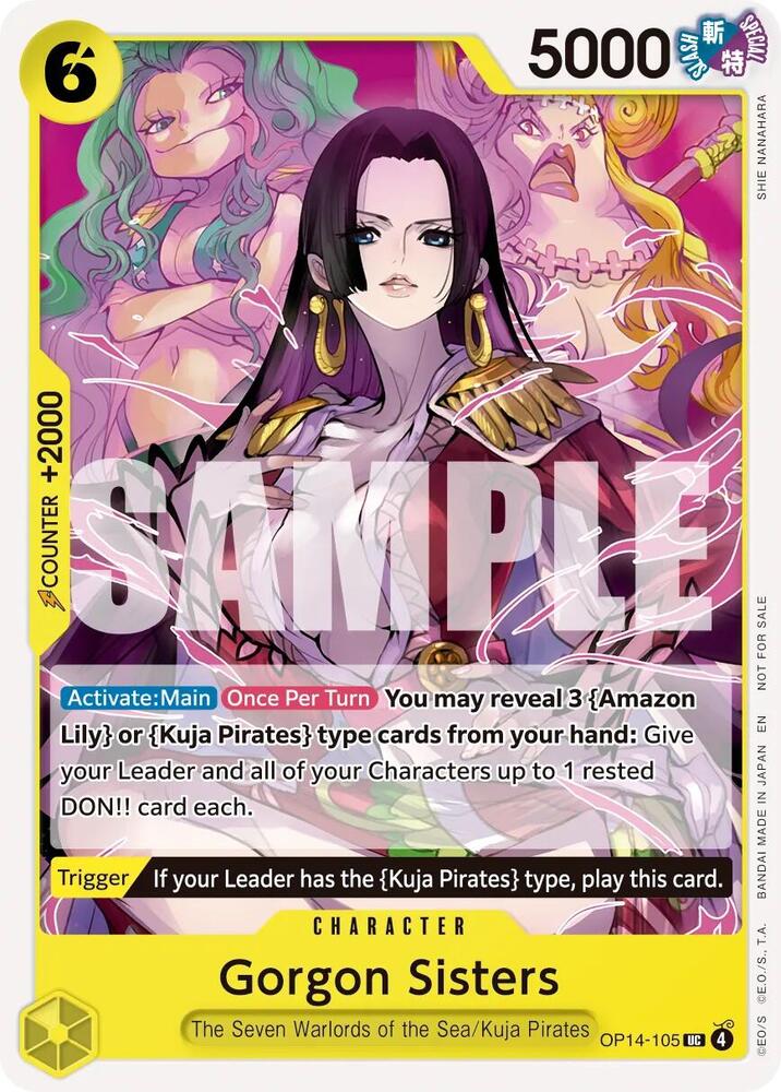 Gorgon Sisters (Tournament Pack 2026 Vol. 3) (OP14-105) [One Piece Promotion Cards]