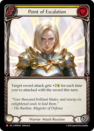 Point of Escalation (MPW025) [Mastery Pack Warrior]