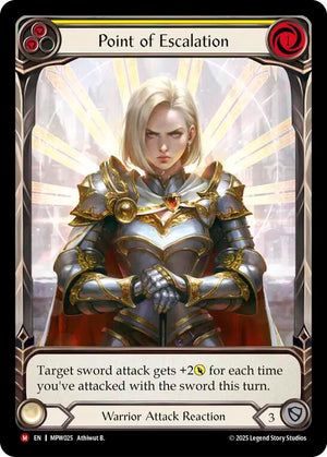 Point of Escalation (Extended Art) (MPW025) [Mastery Pack Warrior]