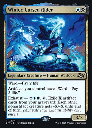 Winter, Cursed Rider (228s) [Aetherdrift Promos]
