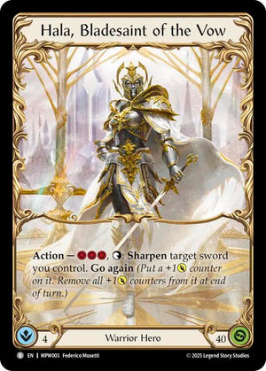 Hala, Bladesaint of the Vow (MPW003) [Mastery Pack Warrior]
